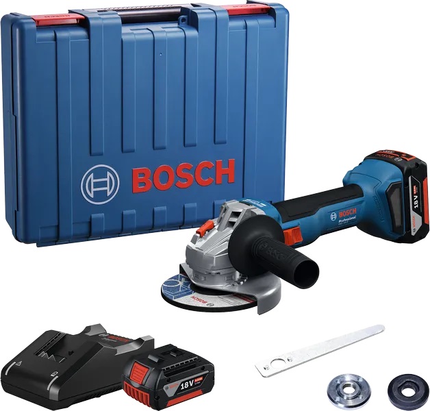 Акумуляторна безщіткова кутова шліфмашина Bosch GWS 18V-8 (06019N9020)